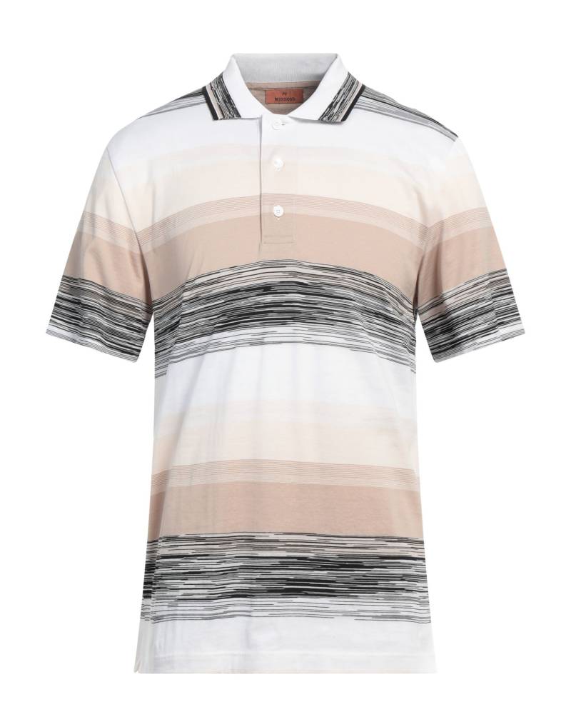 MISSONI Poloshirt Herren Hellbraun von MISSONI