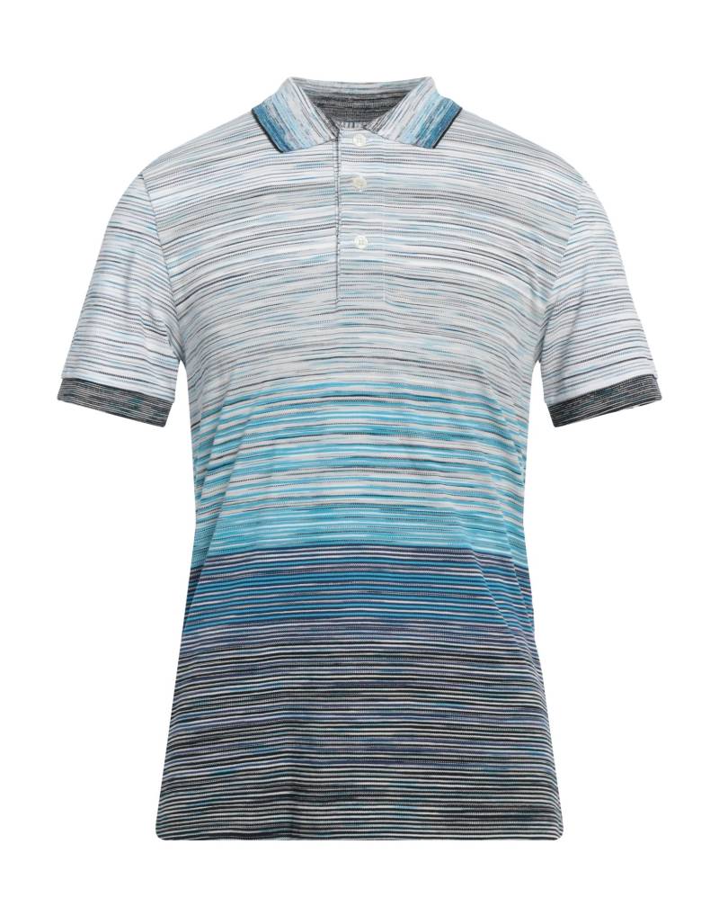 MISSONI Poloshirt Herren Hellgrau von MISSONI