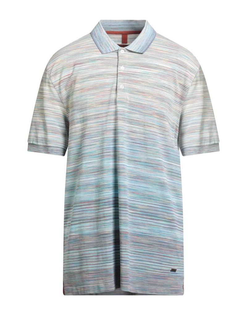 MISSONI Poloshirt Herren Himmelblau von MISSONI