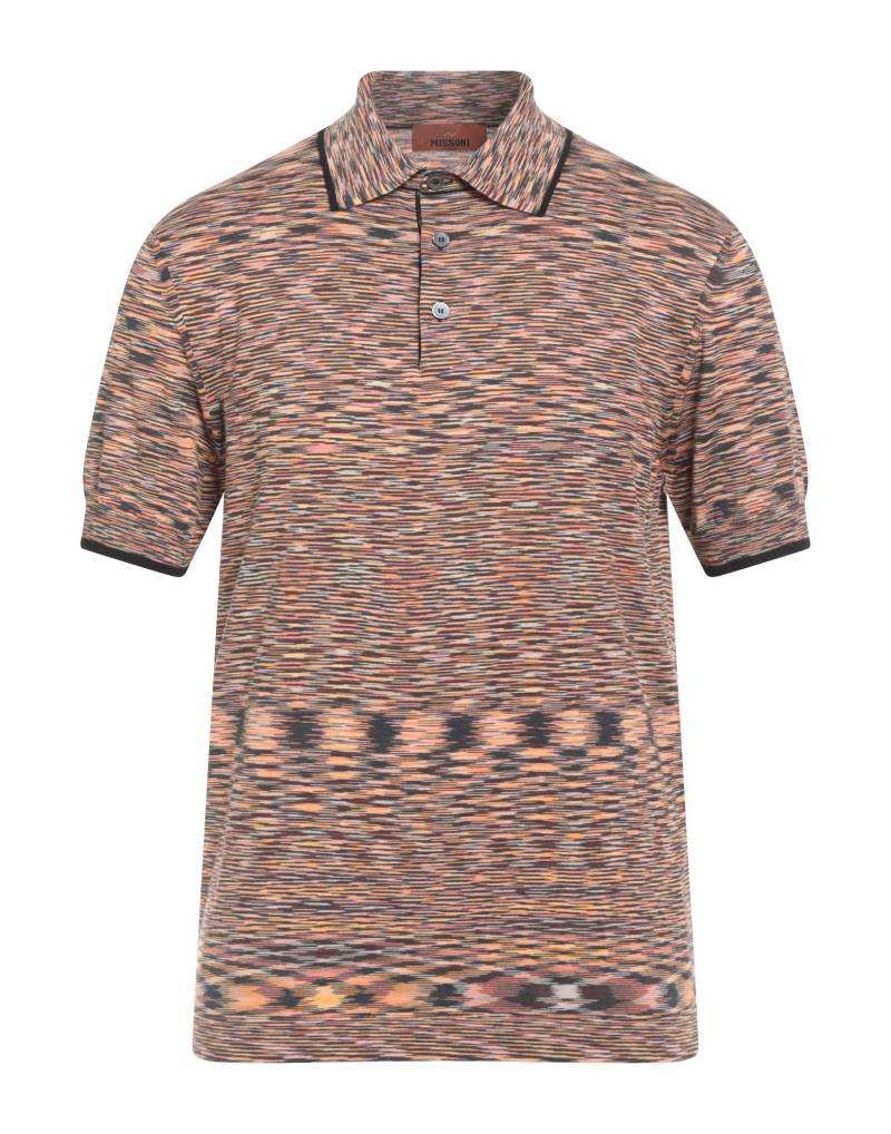 MISSONI Poloshirt Herren Pfirsich von MISSONI
