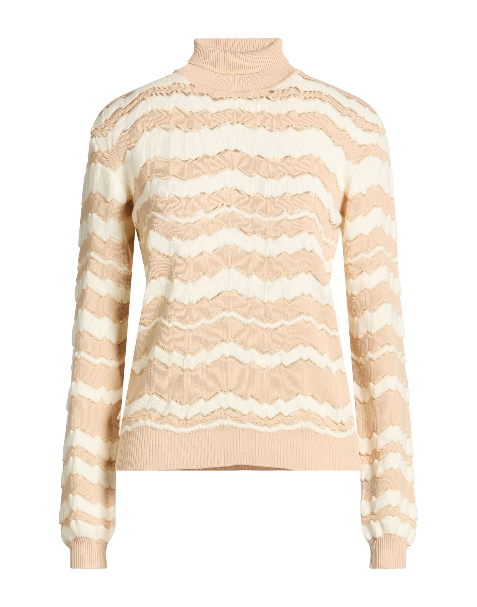 MISSONI Rollkragenpullover Damen Beige von MISSONI