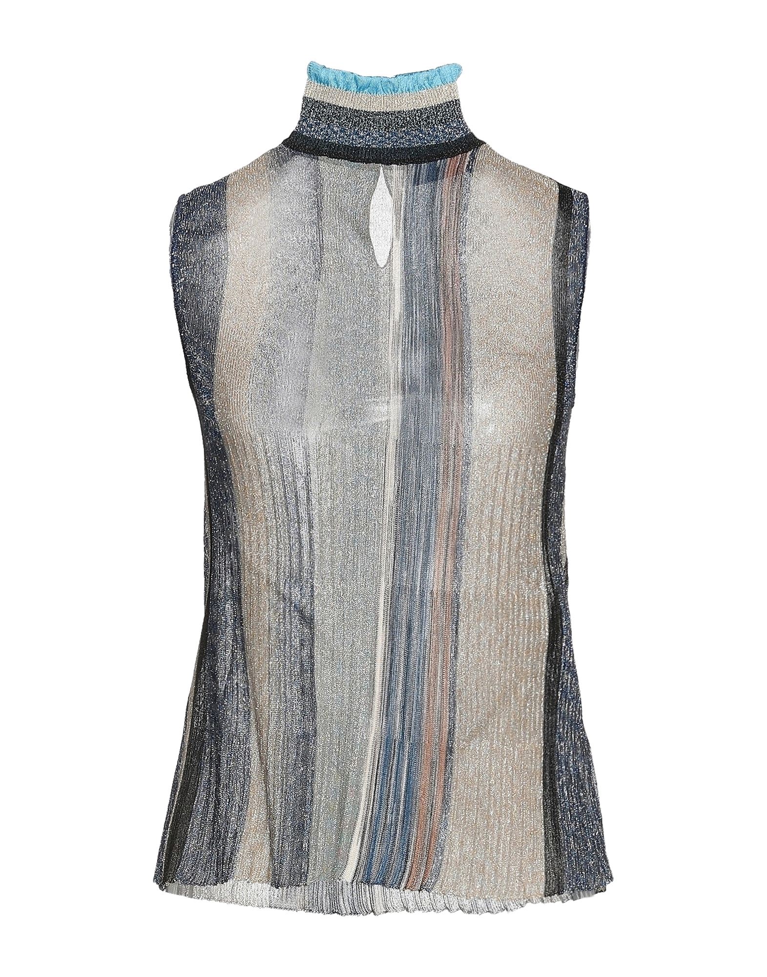 MISSONI Rollkragenpullover Damen Blau von MISSONI