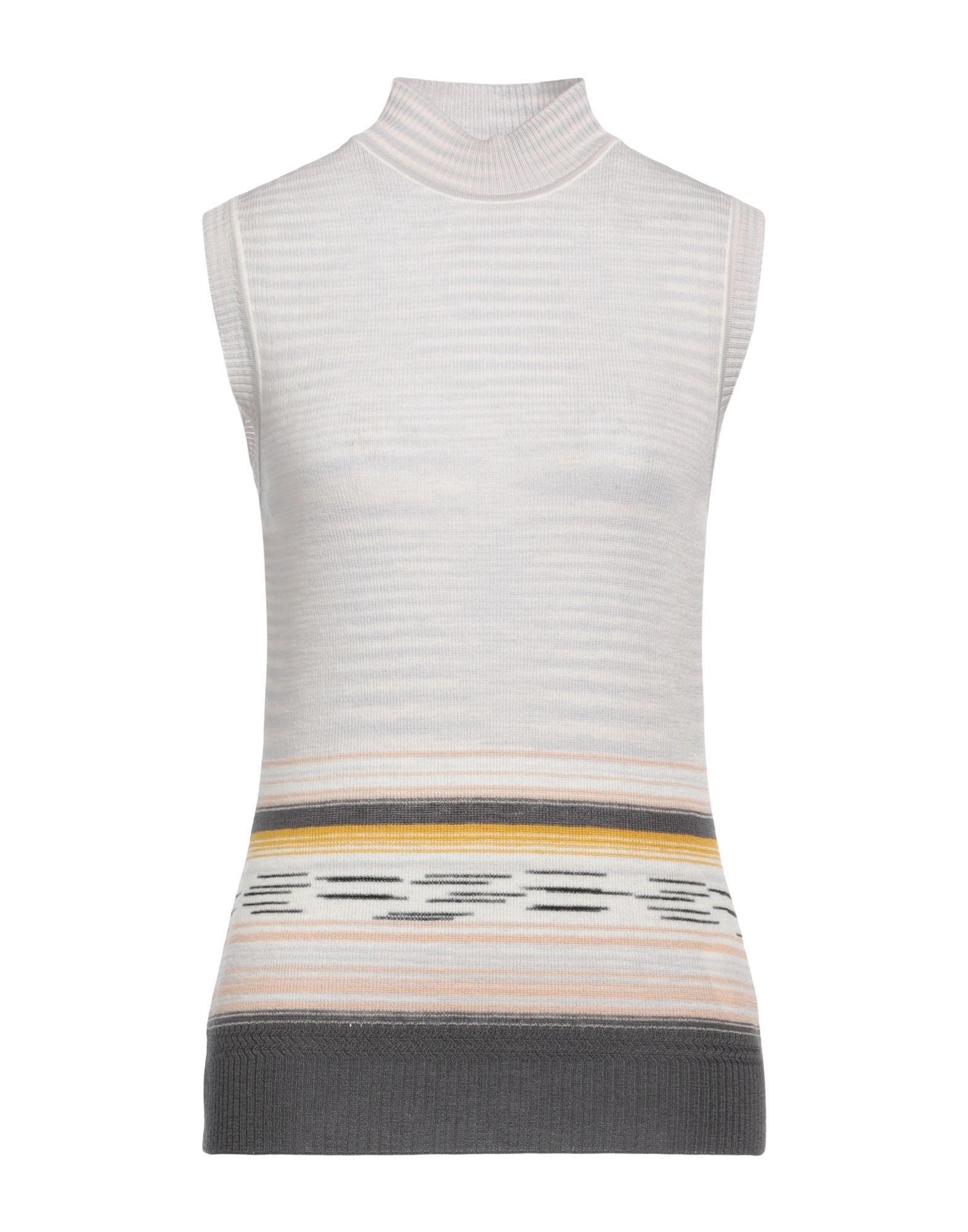 MISSONI Rollkragenpullover Damen Hellgrau von MISSONI