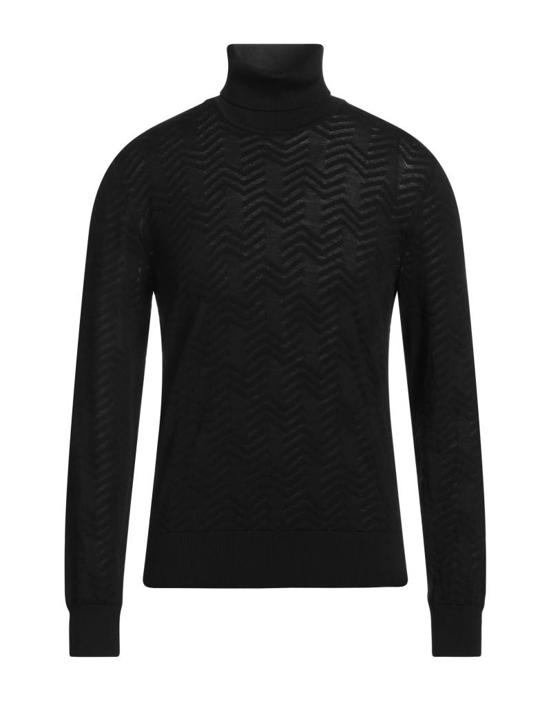 MISSONI Rollkragenpullover Herren Schwarz von MISSONI
