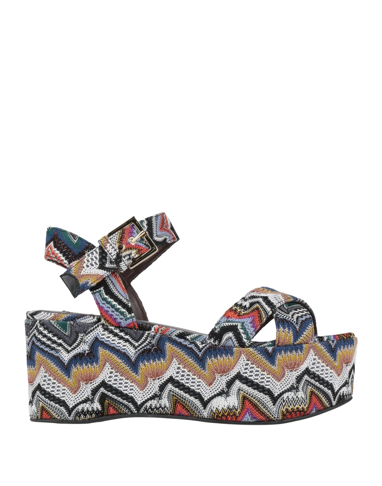 MISSONI Sandale Damen Blau von MISSONI