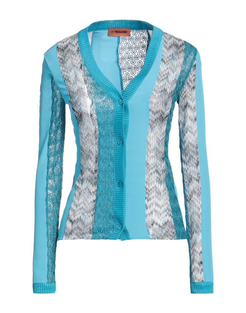 MISSONI Strickjacke Damen Azurblau von MISSONI