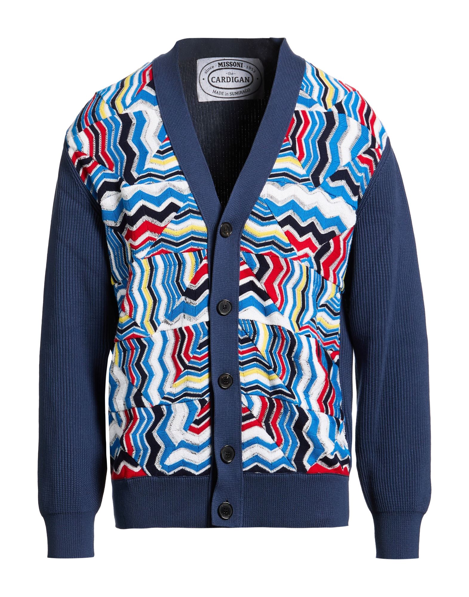 MISSONI Strickjacke Herren Marineblau von MISSONI