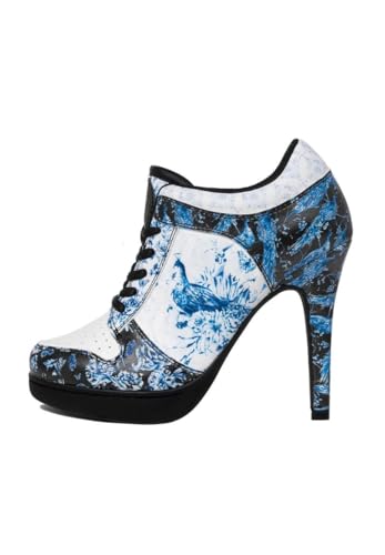 MISSY ROCKZ DELFI ROCKZ Royalblue/Black, Größe:EU 35 / UK 3 / US 5, Absatz:10.5 cm von MISSY ROCKZ