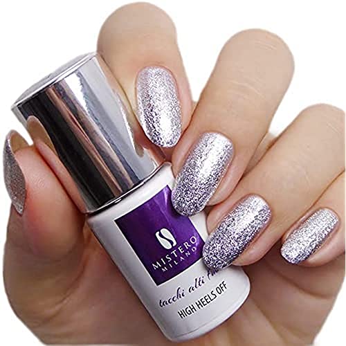 Mistero Milano Metallischer Hybrid-Nagellack - LED UV Nail Polish - 7ml High Heels Off Mistero Milano Metallischer Hybrid-Nagellack - LED UV Nail Polish - 7ml High Heels Off von MISTERO MILANO