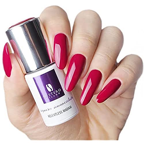 Mistero Milano, Red Hybrid Nail Polish Relentless Madam (1195) 6ml Long Lasting Professional Polish Mistero Milano, Red Hybrid Nail Polish Relentless Madam (1195) 6ml Long Lasting Professional Polish von MISTERO MILANO