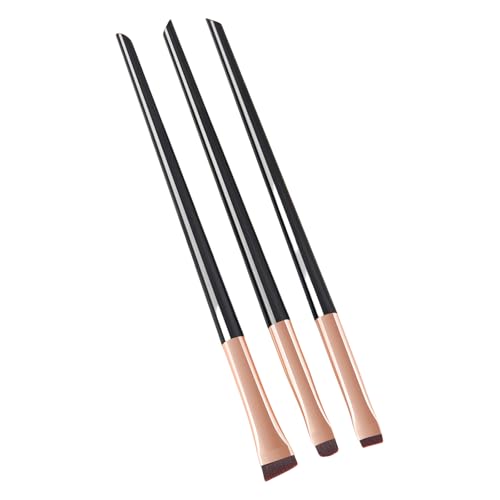 3pcs Reisegröße Make Up Pinsel Set Für Augen Und Gesicht Kosmetischer Stilvoller Lidschatten Mischpinsel Synthetische Faserbürsten von MISUVRSE