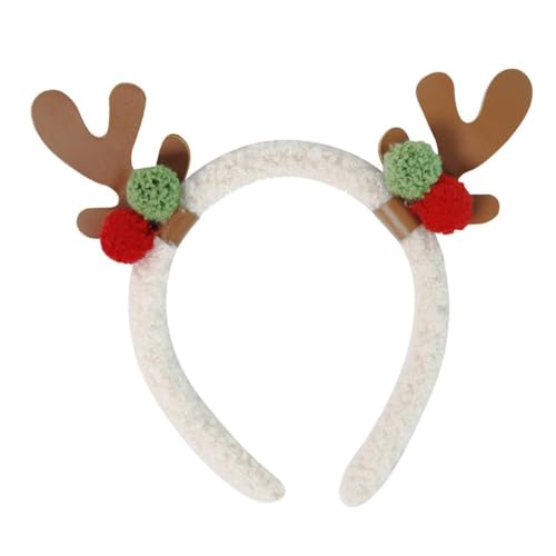 Adult Teens Christmas Headband Reindeer Antler Shape Hair Hoop Carnival Party Headpiece Prom Party Cosplay Props Reindeer Headband For Washing Face Reindeer Headband Adult Reindeer Antlers Headband von MISUVRSE