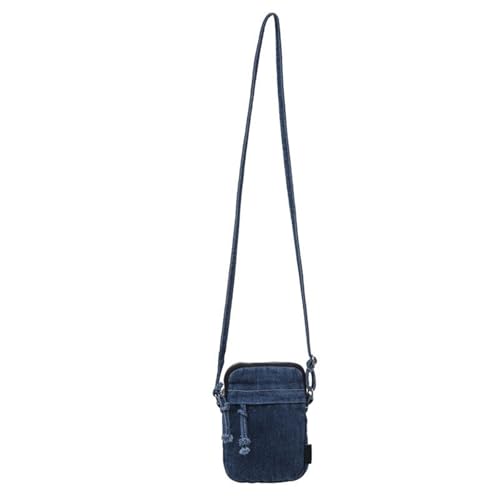 Denims Tasche Für Frauen Schulter Crossbody Mode Handy Japanische Styles Messenger Einfache Veränderungspunkte Japanische Stile Crossbody Für Frauen Schulter Telefon Messenger von MISUVRSE