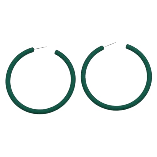 Drop Ohrringe Rund Einzigartige Ohrschmuck Acryltextur Eleganter Ohrring Für Frauen Und Mädchen Modeaccessoires Hoop von MISUVRSE