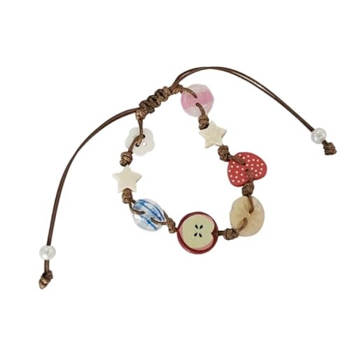 Entzückende Robuste Harzmaterialien Appled Geformtes Armband Mit Handwerk Designs Tragbar Für Freizeit Und Party Kleidung Handgefertigtes Harzarmband von MISUVRSE