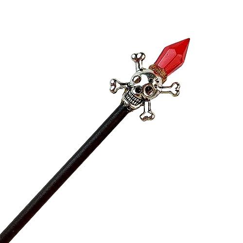 Exquisite Schnitz-Haarspange mit glitzernden natürlichen Kristallstab, orientalische Haarnadeln von MISUVRSE