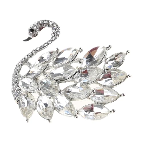 Fashion Bird Brosche Elegante Kristall Statement Abendparty Geeignet Die Für Die Verbesserung Der Kleiderschrank Von Frauen Brosche Geeignet von MISUVRSE