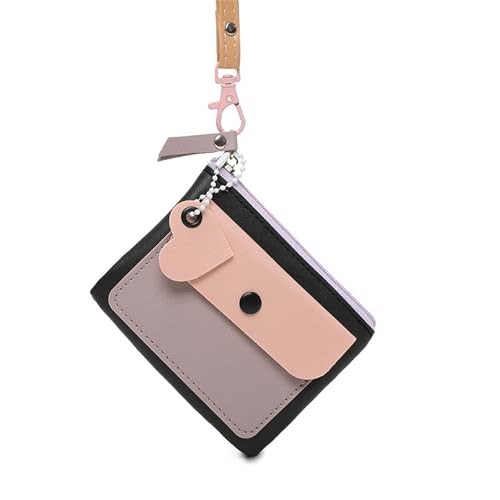 Frauen Mit Mehrzweck PU Lederwechsel Für Die Tägliche Verwendung Von Kontrastmünzenhaltertasche Eleganter Brieftaschen Schlüsselhaltertasche von MISUVRSE