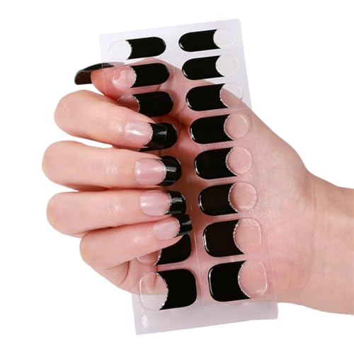Full Wraps Nails Art Sticker Politische Streifen Selbstklebende Abziehbilder Streifen Polnische Aufkleber Für Frauenklebernagelabziehbilder von MISUVRSE