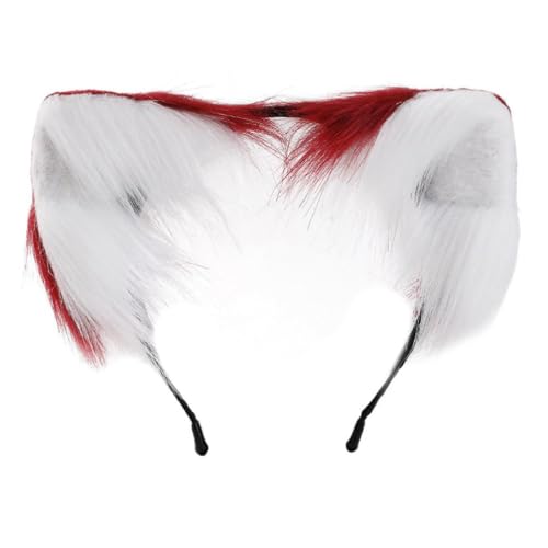 Halloween Charakter Stirnband Füchse Ohrenform Haarreif Plüsch Kopfbedeckung Ostern Party Cosplay Kostüm Requisite Unisex Katzenohren Stirnband Erwachsene Größe Katzenohren Stirnband Make-up von MISUVRSE