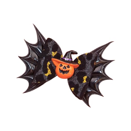 Halloween Festival Haarspange für Kinder Lustige Bowknot Haarspange Rutschfeste Haarnadel Große Haarnadel Party Haarschmuck Halloween Haarspange Party Zubehör von MISUVRSE