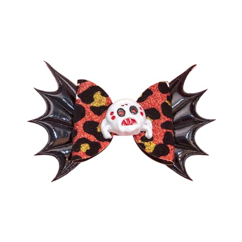 Halloween Festival Haarspange für Kinder Lustige Bowknot Haarspange Rutschfeste Haarnadel Große Haarnadel Party Haarschmuck Halloween Haarspange Party Zubehör von MISUVRSE