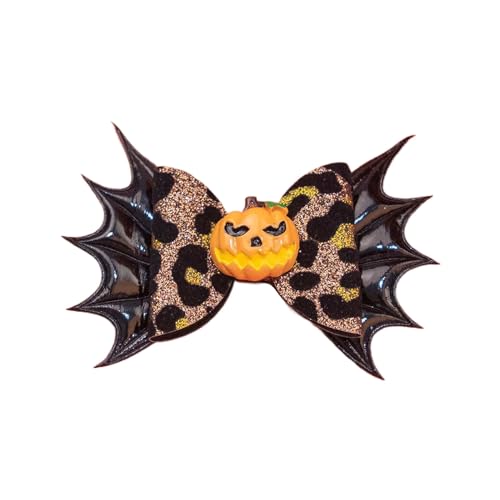 Halloween Festival Haarspange für Kinder Lustige Bowknot Haarspange Rutschfeste Haarnadel Große Haarnadel Party Haarschmuck Halloween Haarspange Party Zubehör von MISUVRSE