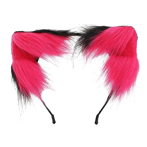 Karneval Cartoon Füchse Ohr Haar Hoop Frau Stirnband Make-up Stirnband Für Ostern Karneval Cosplay Haarschmuck Halloween Stirnbänder Für Frauen Halloween Stirnbänder Für Erwachsene Halloween von MISUVRSE