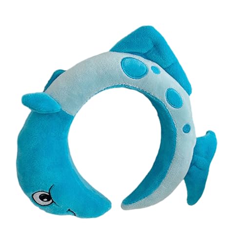 MISUVRSE Fisch Stirnbänder Halloween Cartoon Haarbänder Plüsch Haar Hoop Stirnbänder Cosplay Party Haarschmuck Für Party Fisch Stirnbänder Für Frauen Erwachsene Kinder Kostüm von MISUVRSE