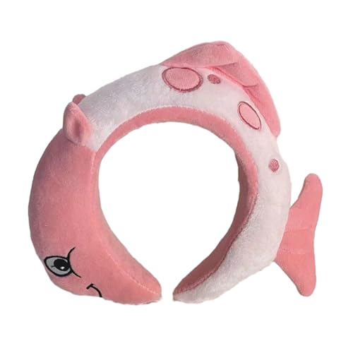 MISUVRSE Fisch Stirnbänder Halloween Cartoon Haarbänder Plüsch Haar Hoop Stirnbänder Cosplay Party Haarschmuck Für Party Fisch Stirnbänder Für Frauen Erwachsene Kinder Kostüm von MISUVRSE