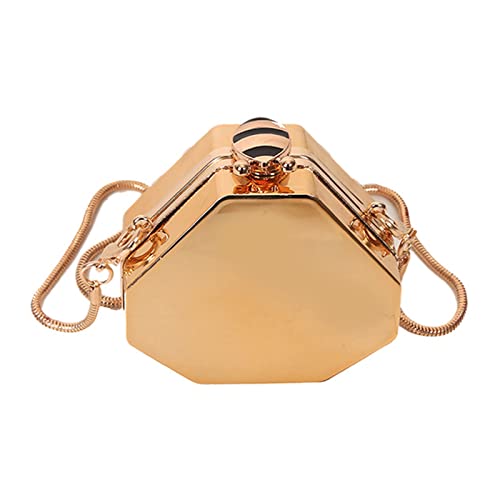 MISUVRSE Frauen Acryl Handtasche Damen Hochzeitsfeier Abend Clutch Prom Banquet Geldbeutel Umhängetasche Abnehmbarer Ketten Acryl Beutelhalter von MISUVRSE