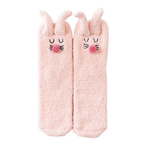 Frauen Winter Fuzzy Slipper Socken Cartoon Kaninchenohren Warm Warm Schlafende Strumpfwomen Strümpfe Weihnachten Frauen Winter Fuzzy Slipper Socken Cartoon Kaninchenohren Warm Warm Schlafende Strumpfwomen Strümpfe Weihnachten von MISUVRSE