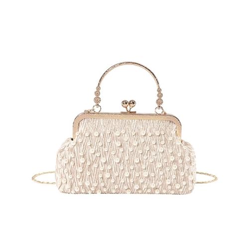 MISUVRSE Frauenhandtasche Elegante Abendtasche Clutch Schulterbeutel Mit Metallkette Für Hochzeiten Und Partys Party Clutch Geldbörse Geeignet von MISUVRSE