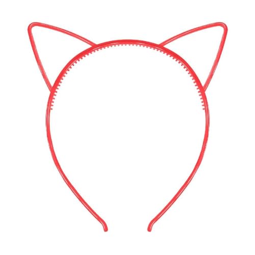 MISUVRSE Halloween Katze Ohr Form Stirnbänder Langlebig Haar Hoop Leuchtende Stirnbänder Für Erwachsene Teens Karneval Party Liefert Leuchtende Haarband Für Frauen von MISUVRSE