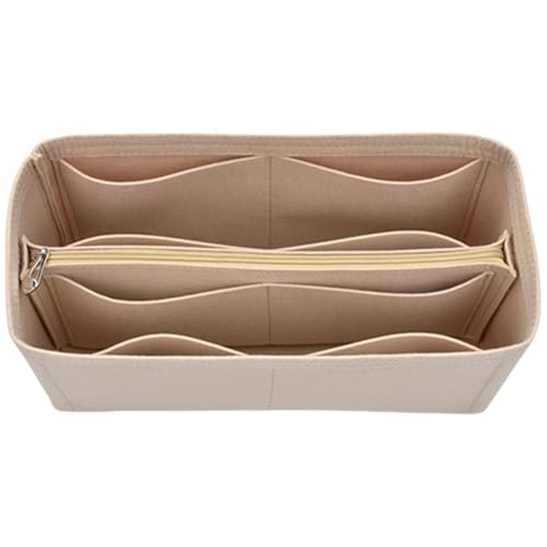 MISUVRSE Handtasche Organizer Filztasche Organisatoren Käufer Tasche Einsatz Mehrfach Innen Mit Reißverschluss Für Frauen Mädchen Multiple Insert von MISUVRSE