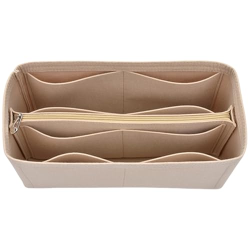 MISUVRSE Handtasche Organizer Filztasche Organisatoren Käufer Tasche Einsatz Mehrfach Innen Mit Reißverschluss Für Frauen Mädchen Multiple Insert von MISUVRSE
