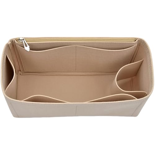 MISUVRSE Handtasche Organizer Filztasche Organisatoren Käufer Tasche Einsatz Mehrfach Innen Mit Reißverschluss Für Frauen Mädchen Multiple Insert von MISUVRSE