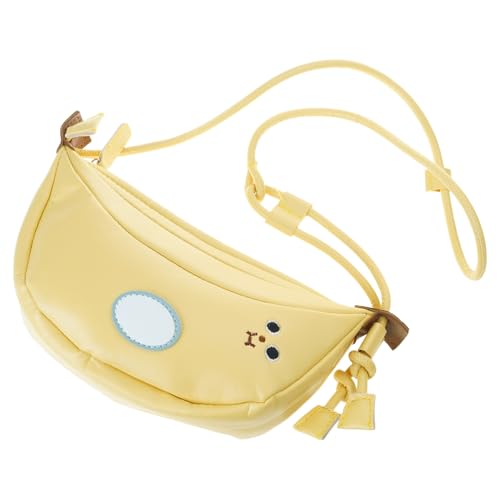 MISUVRSE Mode Bananenformhandtasche Für Frauen Und Mädchen Kreative Design Geldbörsen Schulter Crossbody Tasche Für Die Einfache Tragbarkeit Modische Obstbeutel von MISUVRSE