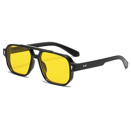 MISUVRSE Rechteck Rahmen Sonnenbrille Für Mädchen Teenager Auffällige Fleischivals Partyfotografie Werkzeug Outdoor Campinggläser Erwachsener Pack Lustige Personalisierung Party von MISUVRSE