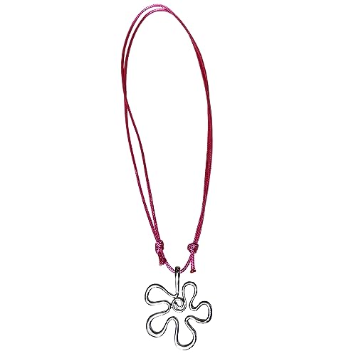 MISUVRSE Retro-Halskette mit großer Blume, Hip-Hop, langer Pullover, Schlüsselbeinkette, Hals-Kette von MISUVRSE