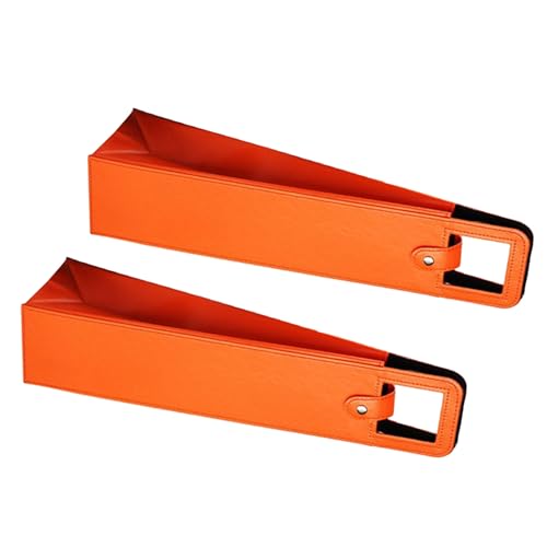 MISUVRSE Set Mit 2 Eleganten Weinbehältern Aus Leder Tragbaren Champagner Geschenktüten Für Picknicks Und Hochzeitsfeiern Partyzubehör von MISUVRSE