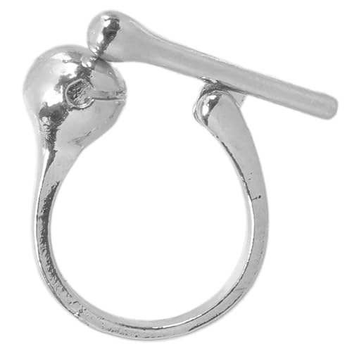 MISUVRSE Verstellbare Mokugyo Ringe In Eleganten Designs Unisex Fashion Legierung Schmuck Zubehör Für Alle Gelegenheiten Täglich Lässigen Gebrauchs Silent Zappeln Spielzeug von MISUVRSE