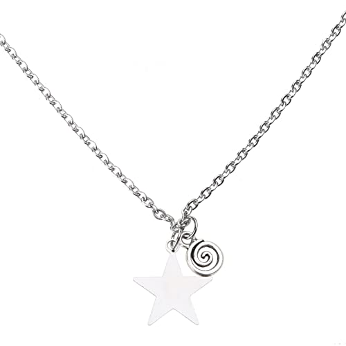 MISUVRSE Weibliche Schlüsselbeinkette, fünfzackige Stern-Symbol-Halskette, Studentin, einfaches Temperament von MISUVRSE