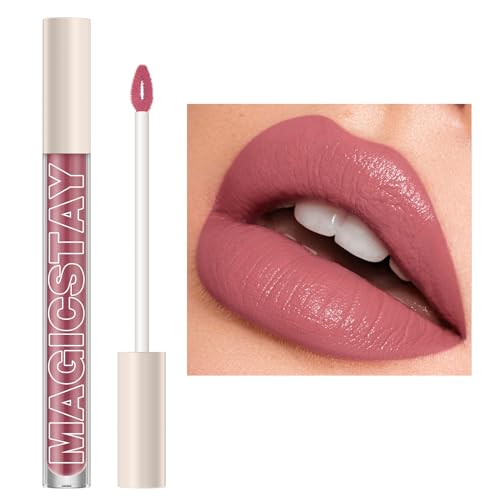 Make Up Lippenstift Wasserfest Langlebig Flüssiger Lipgloss Lichtecht Langanhaltendes Make Up Kosmetik Für Frauen Langanhaltender Matter Lippenstift Hochpigmentierter Matter Lippenstift von MISUVRSE