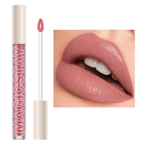 Make Up Lippenstift Wasserfest Langlebig Flüssiger Lipgloss Lichtecht Langanhaltendes Make Up Kosmetik Für Frauen Langanhaltender Matter Lippenstift Hochpigmentierter Matter Lippenstift von MISUVRSE