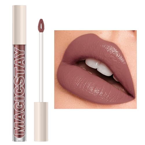 Make Up Lippenstift Wasserfest Langlebig Flüssiger Lipgloss Lichtecht Langanhaltendes Make Up Kosmetik Für Frauen Langanhaltender Matter Lippenstift Hochpigmentierter Matter Lippenstift von MISUVRSE