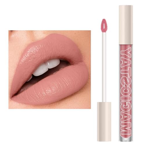 Make Up Lippenstift Wasserfest Langlebig Flüssiger Lipgloss Lichtecht Langanhaltendes Make Up Kosmetik Für Frauen Langanhaltender Matter Lippenstift Hochpigmentierter Matter Lippenstift von MISUVRSE