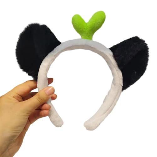 Mehrere Typen Cartoon Gefüllte Panda Form Haar Hoop Fotoshooting Haarhalter Halloween Party Kopfbedeckung Für Kinder Frauen Cosplay Stirnbänder Für Frauen Cosplay Stirnband Panda Form Halloween von MISUVRSE