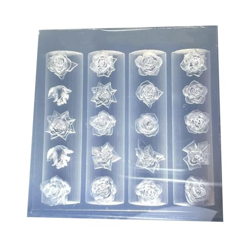 Nägel Kunst Silikonstempelformen Für Party Und Salon Maniküre Schmuck Herstellen Schimmelpilze Geprägte Nägel Schablonen Für Frauen Silikon Prägeformen von MISUVRSE