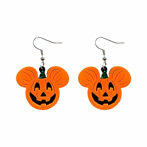 Pumpkin Dangle Ohrringe Für Frauen Mädchen Festliche Kostümschmuck Halloween Kostümzubehör Für Erwachsene Kinder Dangle Ohrringe von MISUVRSE